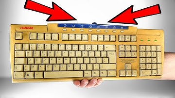 Cleaning The Dirtyest Keyboard from Ebay - ASMR