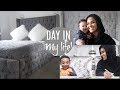 A Day In The Life Of A MUM/MOM OF 2| NEW Bed, Poorly Kids& A Weekly ALDI Haul |Zeinah Nur