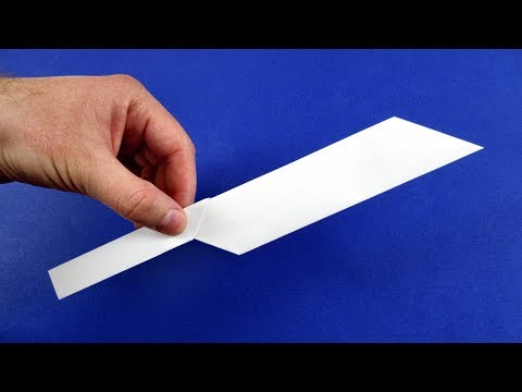 Video: Kako Narediti Nož Iz Papirja