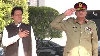 Prime Minister Imran Khan at His First Visit to GHQ Rawalpindi on 30.08.2018