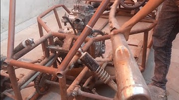 how to build a buggy | DRIVELINE | and | HOW TO FITTED CROSS KART ENGINE | part 10