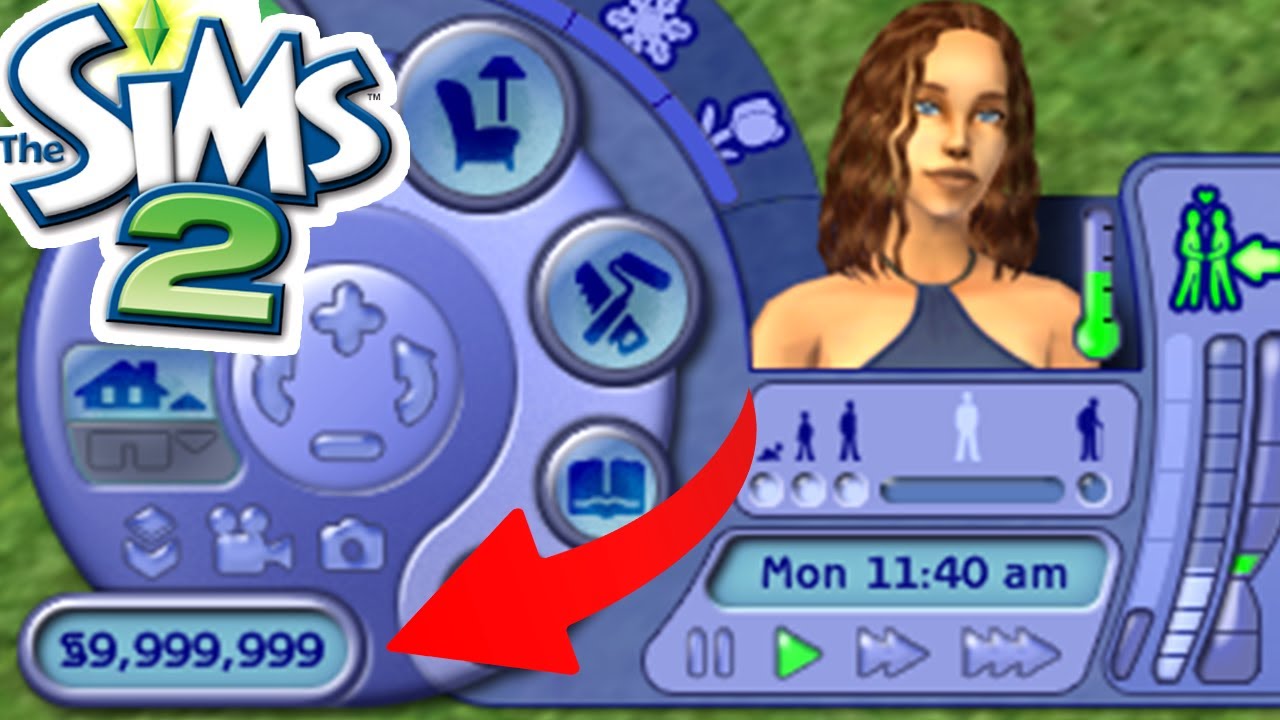 sims 2 cheats money 0