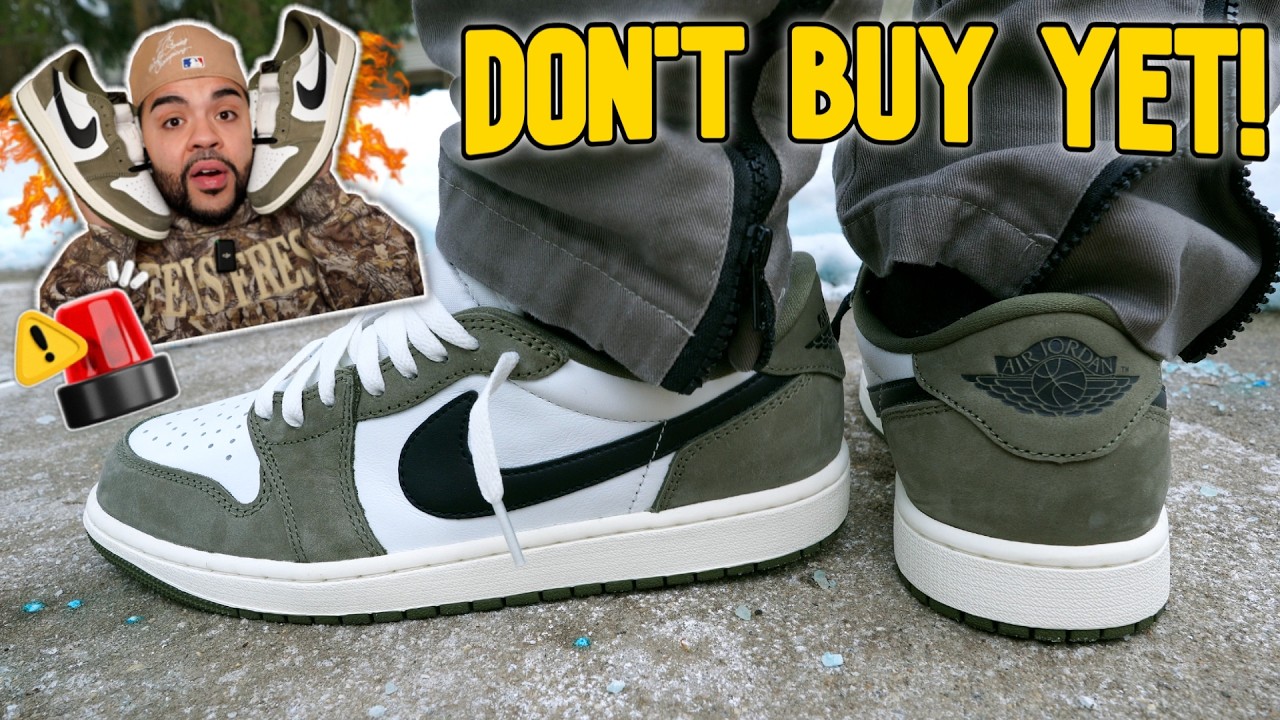 ПОДОЖДИТЕ! Прежде чем покупать Jordan 1 Low Medium Olive... ОБЗОР + КАК НА НОГАХ!