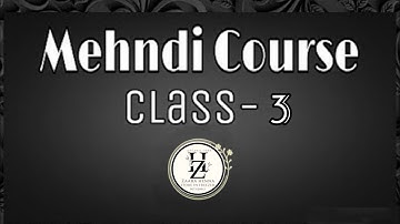 Mehandi Class-3/how to learn Mehandi for beginners/shape practice/how to learn henna/mehandi class