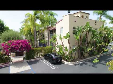 2035 2041 N Main St Santa Ana CA 92706 Palm Court Drone Tour