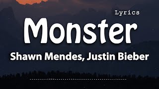 Shawn Mendes, Justin Bieber - Monster (Lyric Video)