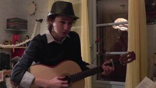 Video thumbnail of "Louis musette – 62 : Le plat pays (guitare)"