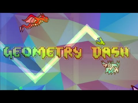 Trying to beat geometry dash FIRST LEVEL(FAILED ATTEMPT) - YouTube