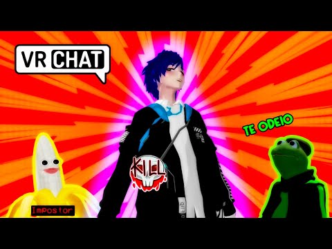 VONLK USANDO HACK NO AMONG US VRCHAT