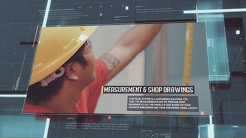 1 of 6 -  Accurate Field Measurement - Aluminum Composite Panels (ACM Panels)