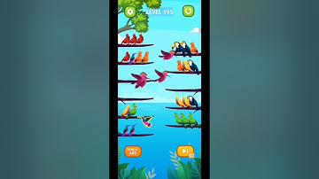 Bird Sort Puzzle All Levels 181-200 Gameplay Android IOS