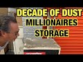 DECADE OF DUST IN MILLIONAIRE $3375 STORAGE ~ i bought an abandoned storage unit and found this
