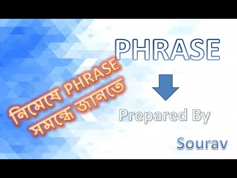 Phrase & Types of Phrases - YouTube