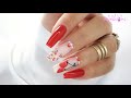 Cherry nails art tutorial gabrielle nails charbonne