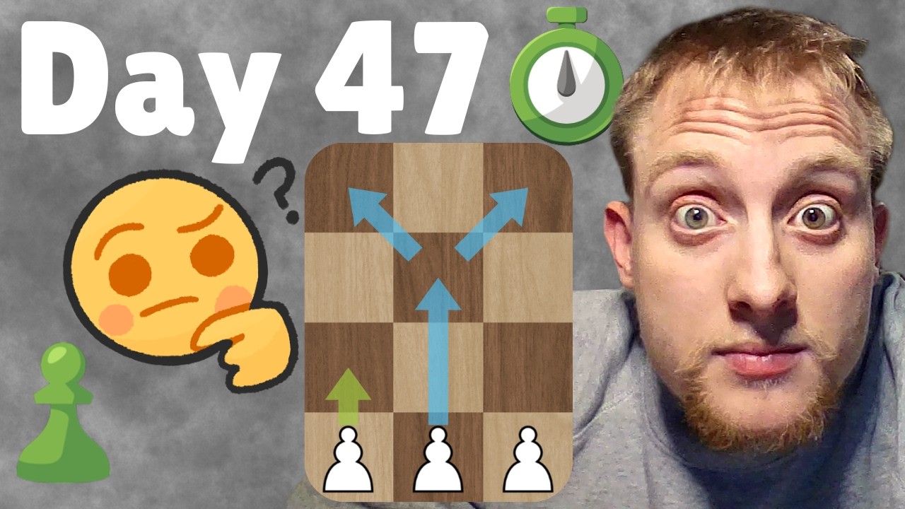 Day 47: Pawns Move How Many Squares?! - Road to 2100 on Chess.com - YouTube