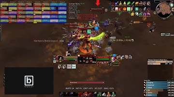 Rank 1 Fury Warrior Battleguard Sartura DPS (2,870.8) AQ40 Classic WoW