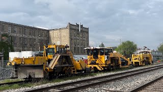 CN Mow Equipment Kitchener Ontario Canada May 17, 2024