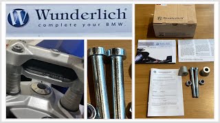 Wunderlich Handlebar Risers for BMW G310 GS