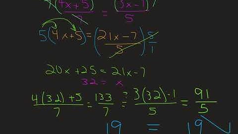 Rational Equations Intro