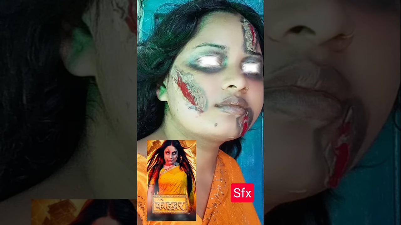 Kohbar Movie Horror Scene Makeup VFX Reality 😱 #horror #kohbar