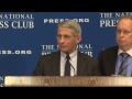 Dr. Anthony Fauci speaks at the National Press Club - Nov. 21, 2014