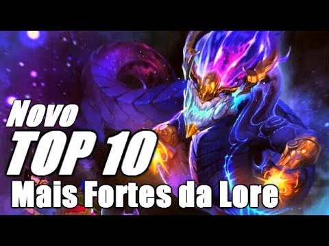 League of Legends  Quais os personagens mais fortes conforme a lore do  jogo - Canaltech