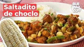 Cómo preparar saltadito de choclo o guiso de choclo (receta peruana) | Buenazo!