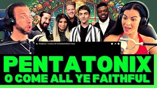LOOKING FORWARD TO THIS ALL YEAR! First Time Hearing Pentatonix - O Come All Ye Faithful Reaction