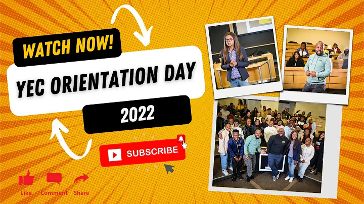 Youth Entrepreneurship Orientation session