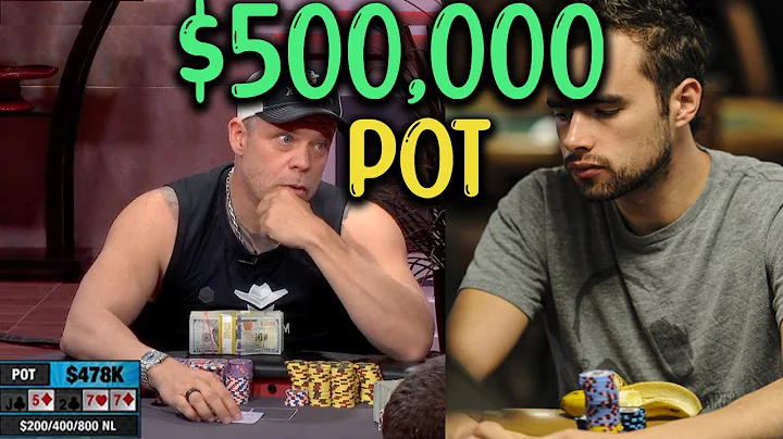 INSANE $500,000 POT ERIC PERSSON IS TILTED VS ALAN...