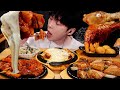 [광고] 훌랄라 치킨 핫바베큐, 치즈바베큐, 소금구이 먹방 ! 치킨이 만들어지는 과정 Chicken  Tteokbokki EATING
