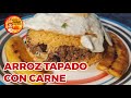 RECETA RECOMENDADA | ARROZ TAPADO CON CARNE | A TU FAMILIA LE ENCANTARÁ