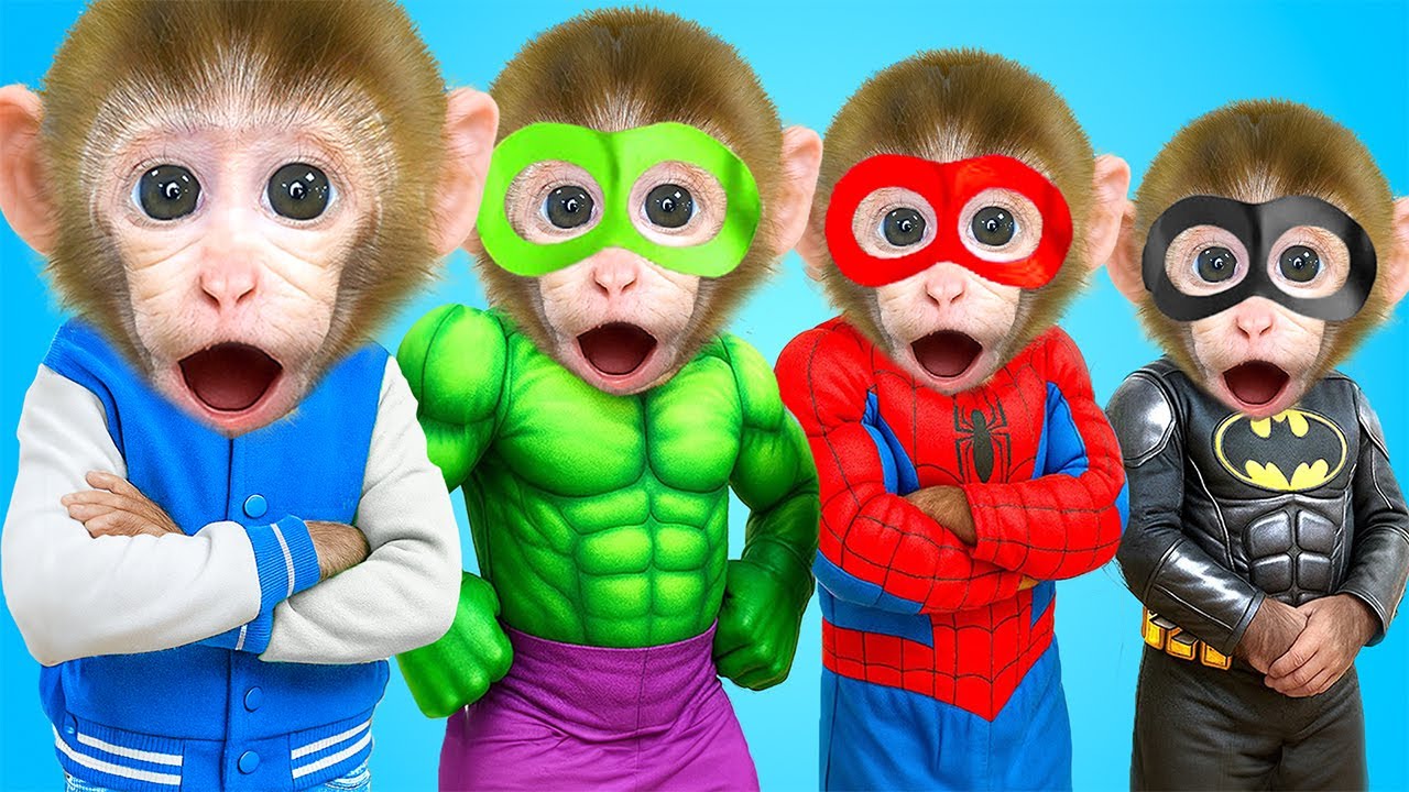 Mono Choco Y El Top 3 De Superhéroes Enmascarados Salvan La Tierra En Un Día | CHOCO Challenge ESP