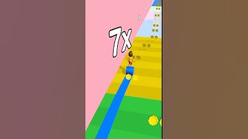 Layers roll gameplay Android,ios - Level 55 #shorts