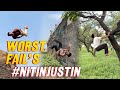 Worst fail 2023  stunts fail  backflip fail  nitin justin short fail backflip