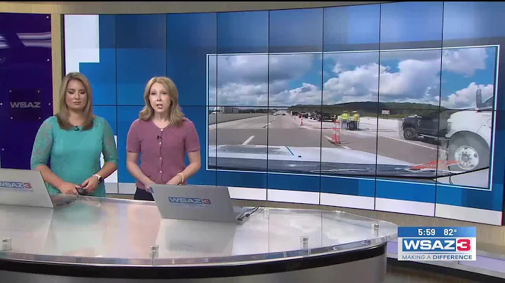 Nightly lane closures on I-64 Westbound scheduled until Sept. 29