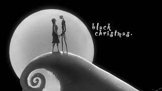 jack & sally || black christmas.