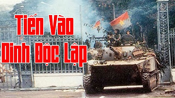 Cận Cảnh Xe Tăng Phá Cổng Tiến Vào Dinh Độc Lập, Thống Nhất Đất Nước Khiến Ai Xem Cũng Cảm Động