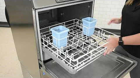 Hobart Commercial Dishwashers lxer Advansys™ Two Level Undercounter Dishwasher