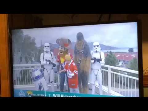Star Wars Characters And Ron Howard Announced SF 49ers 2018 NFL Draft Pick