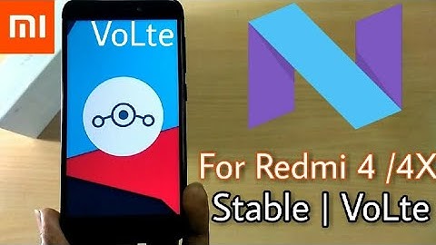 Xiaomi Redmi 4/4X- Lineage OS 14.1.VoLte|Stable