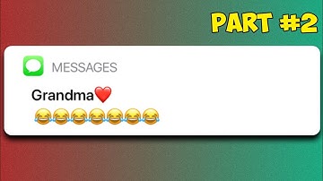 Funniest Text Messages From Grandma That Will Make You Laugh Part 2