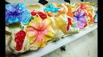 MAKING AND CUTTING A CUSTOM ORDER BABY SHOWER SOAP