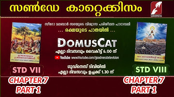 DOMUS CAT | STD 7 & 8 | CHAPTER 7 | PART 1 | SUNDAY CATECHISM