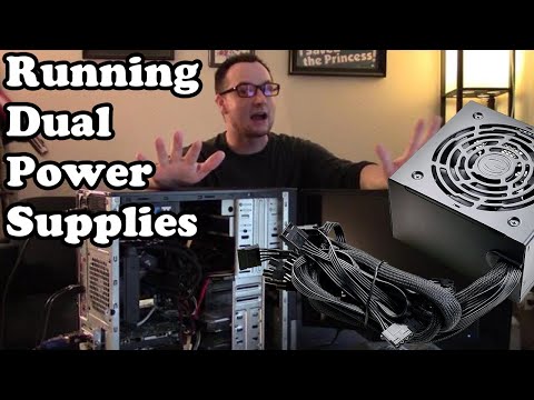 Running dual power supplies