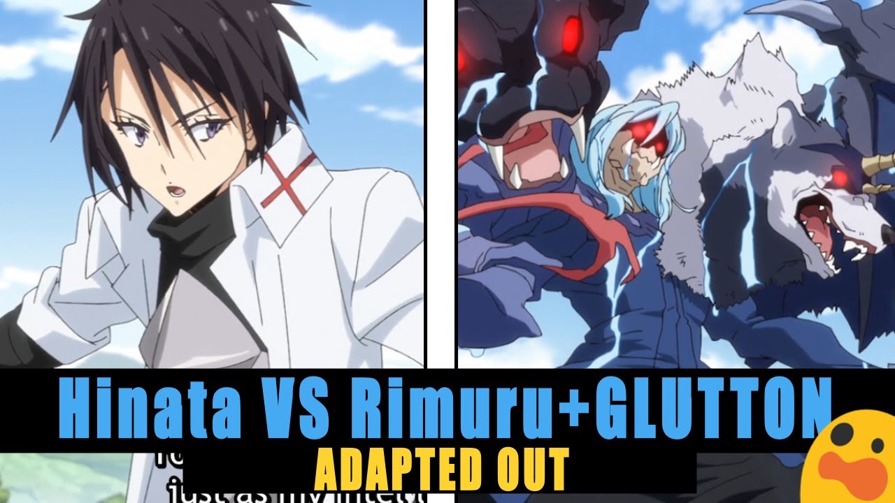 Rimuru Vs Hinata Simple Attacks  That Time I Got Reincarnated as