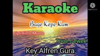 Karaoke Lagu Karo Bage Kepe Kam Tone Cewek