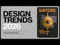اتجاهات التصميم الجرافيكي لعام 2026 وكيفية استخدامها فعليا