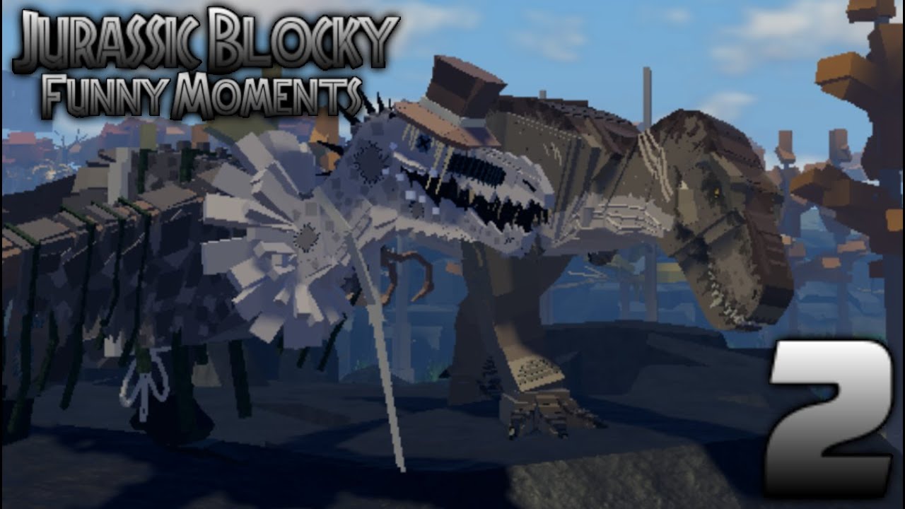 [Roblox] Jurassic Blocky - Funny moments EP2 | The Sequel