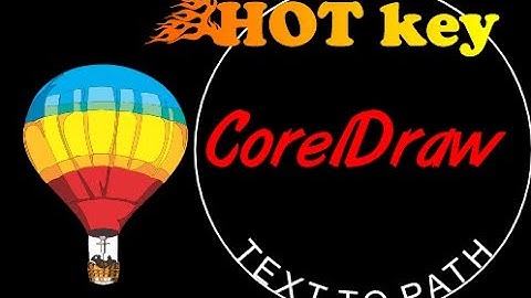 Corel Draw Tips & Tricks Text to Path on the Bottom and more